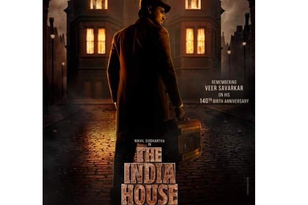 A first look at the official title poster for The India House Nikhil Siddhartha.