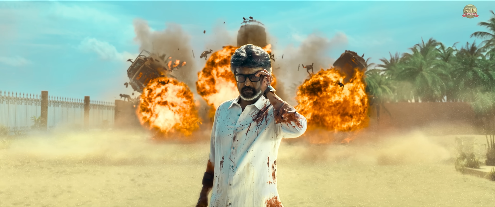 Jailer 2 trailer screenshot featuring Superstar Rajinikanth.