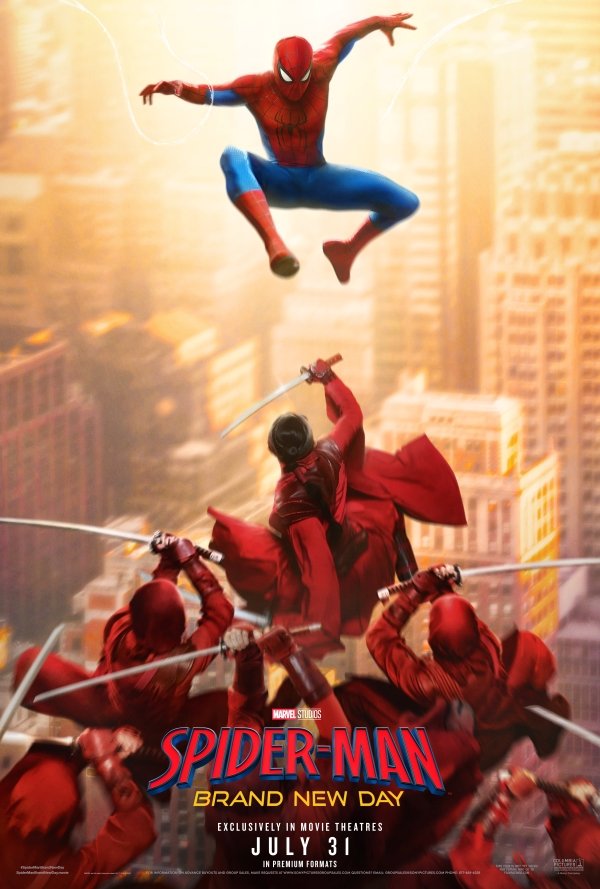 Spider-Man organic webbing scene from Brand New Day trailer showing Peter Parker’s new powers.