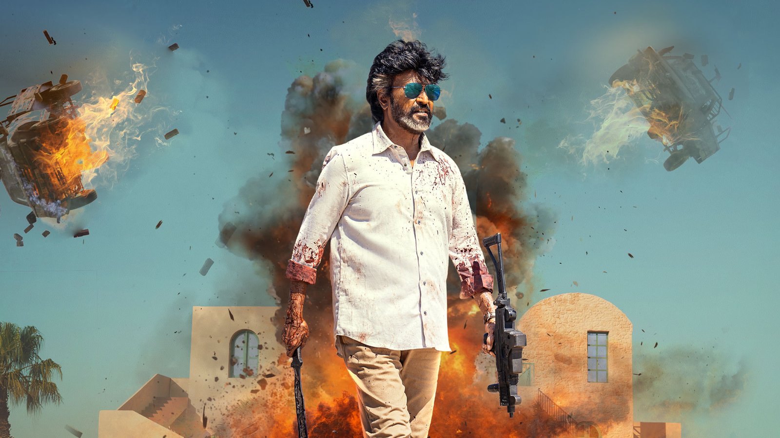 Superstar Rajinikanth as Tiger Muthuvel Pandian in official poster ahead of the Jailer 2 release date.