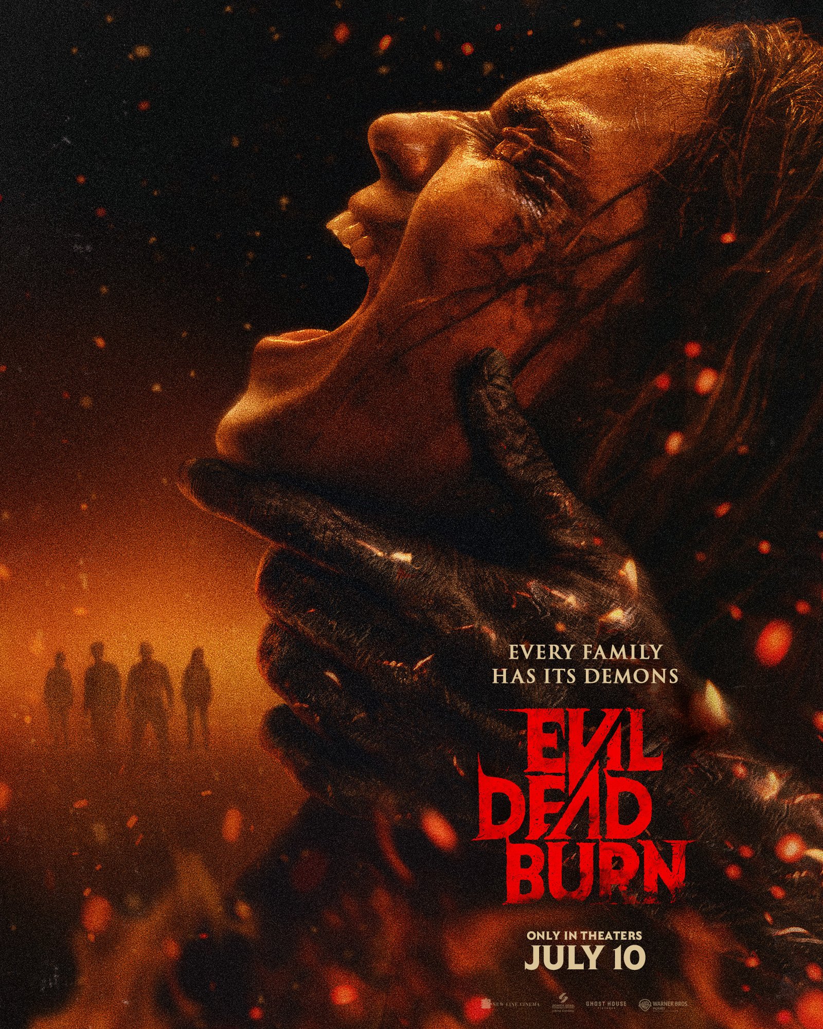 Official poster artwork for the upcoming horror film showing the family homestead from hell.
